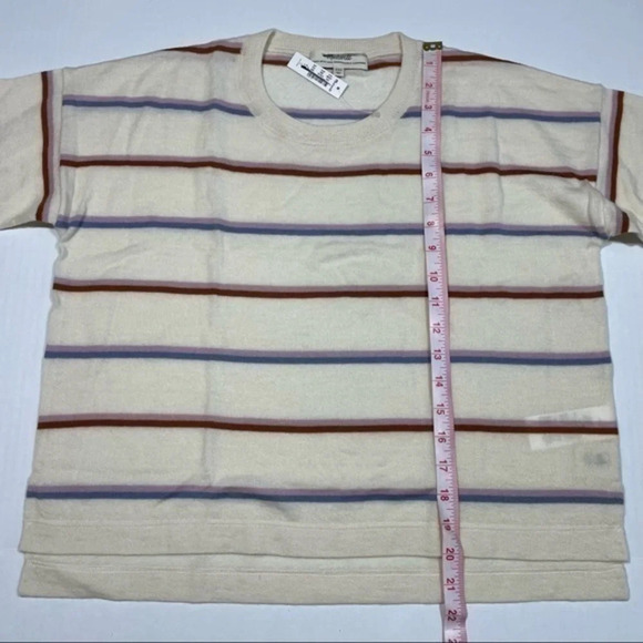 New Madewell Responsible Weightless Cashmere Sweater Tee - Picture 8 of 10